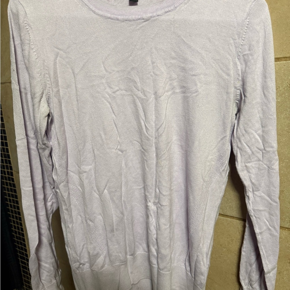 Banana Republic Lavender Knit Top